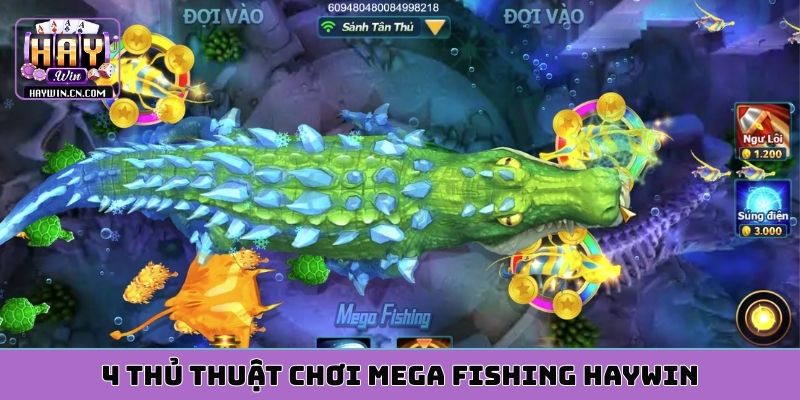 4 thủ thuật chơi mega fishing HAYWIN