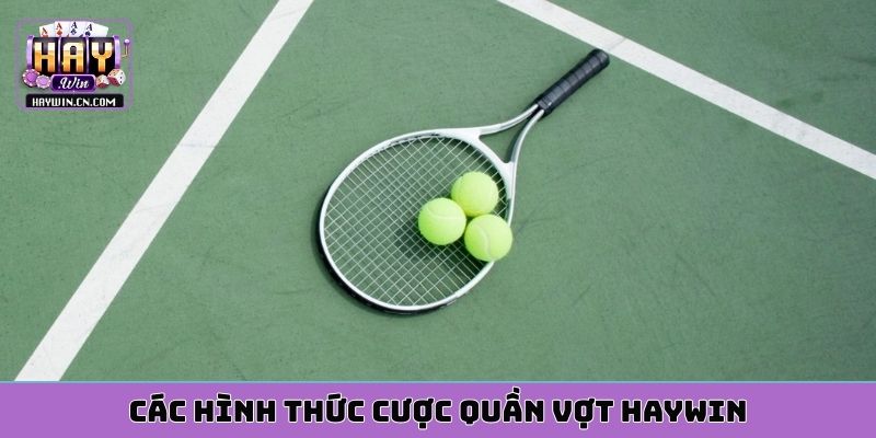 Các hình thức cược quần vợt HAYWIN