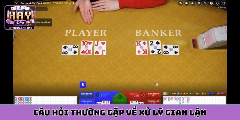 Câu hỏi thường gặp về xử lý gian lận