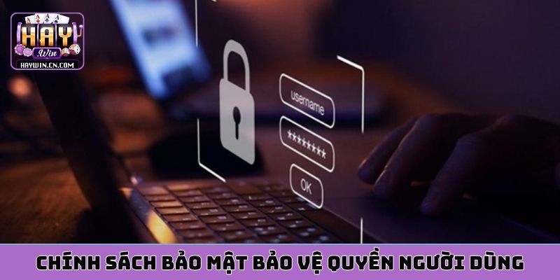 Chính sách bảo mật bảo vệ quyền người dùng