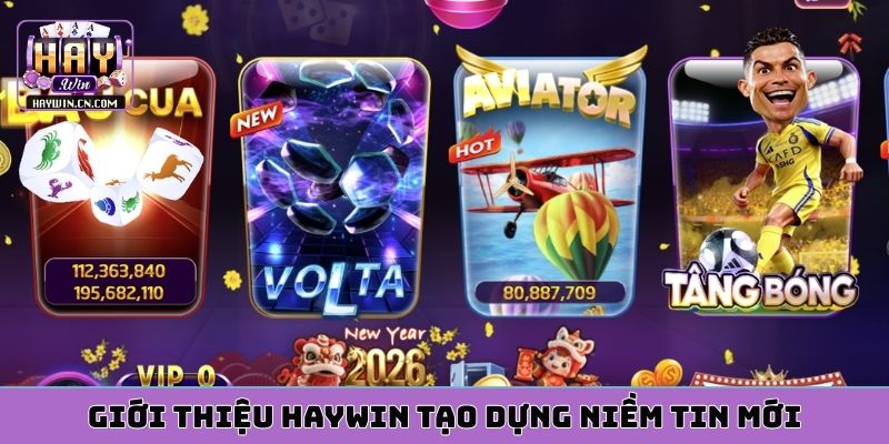 Giới thiệu HAYWIN tạo dựng niềm tin mới