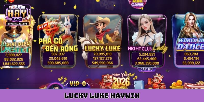 lucky luke HAYWIN