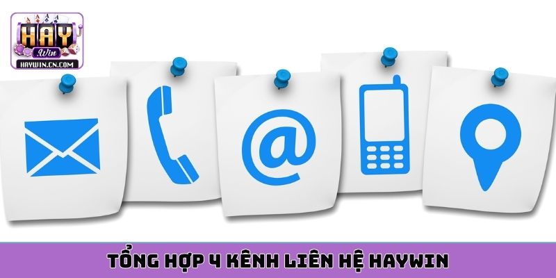 Tổng hợp 4 kênh liên hệ HAYWIN
